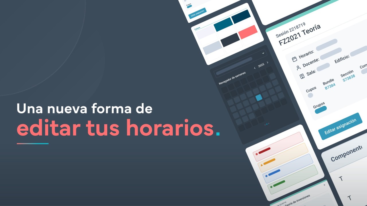 Editor de horario